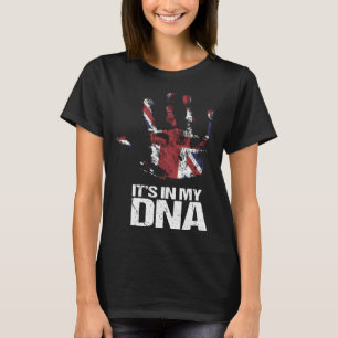 It s In My DNA Hand United Kingdom Country London  T-Shirt