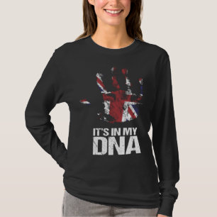 It s In My DNA Hand United Kingdom Country London  T-Shirt