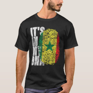 It s In My DNA Senegalese African Gifts Proud Sene T-Shirt