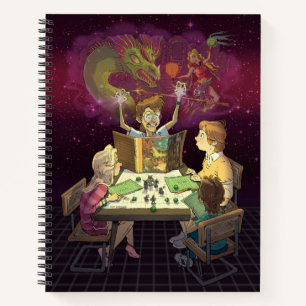 “It’s Just a Fantasy” 8.5 x 11" Notebook