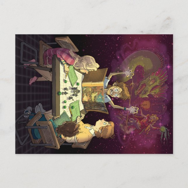 “It’s Just a Fantasy” Postcard (Front)