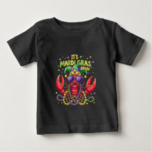 It’s Mardi Gras Bruh Funny Shrimp New Orleans   Baby T-Shirt
