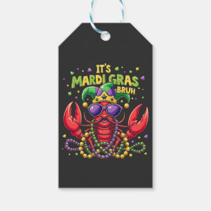 It’s Mardi Gras Bruh Funny Shrimp New Orleans Gift Tags