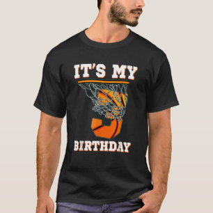 It s My 3rd Birthday Basketball Boy Party 3 Years T-Shirt