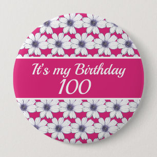 It’s my Birthday Custom Birthday 15 Cm Square Badg 10 Cm Round Badge