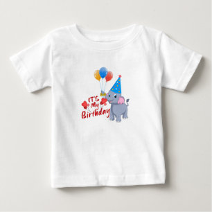It’s My Birthday cute Elephant toddler T-Shirt
