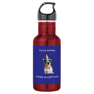 It’s My Birthday Dog – Funny Dog Birthday Design 532 Ml Water Bottle