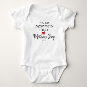 It’s My Mummy’s First Mother’s Day Baby Bodysuit