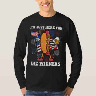 It s Not 4th of July Until My Wiener Comes Out  Ho T-Shirt