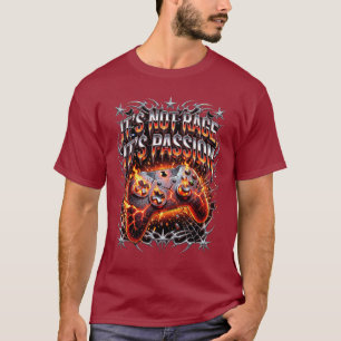 It’s Not Rage, It’s Passion Y2K Gaming Humor T-Shirt