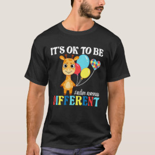 It s Ok To Be Different Autism Awareness Month Kid T-Shirt