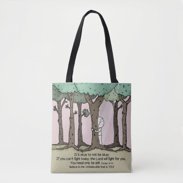 It’s Okay to Not Be Okay Tote Bag (Front)