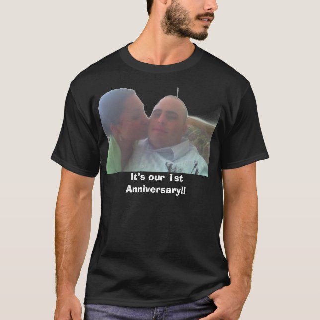 It’s our 1st Anniversary!! T-Shirt (Front)