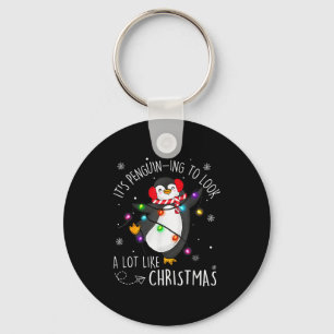 It’s Penguin-ing To Look A Lot Like Christmas Peng Key Ring
