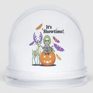 It�s Showtime Funny Halloween Snowglobe