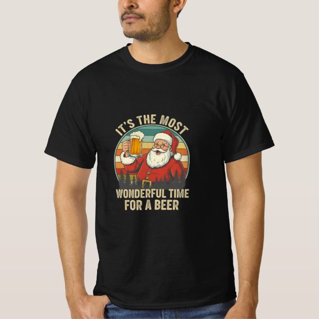 it´s the most wonderful time for a beer T-Shirt (Front)