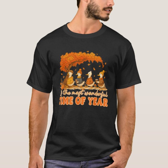 It s The Most Wonderful Time of The Year Autumn Fa T-Shirt (Front)