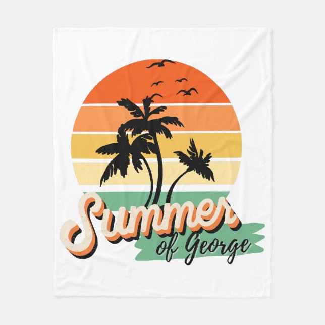 It s The Summer Of George Fleece Blanket (Front)