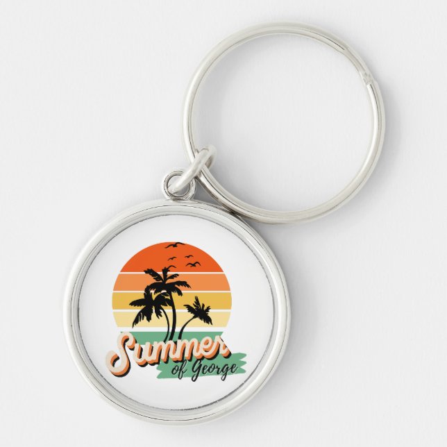 It s The Summer Of George Key Ring (Front)