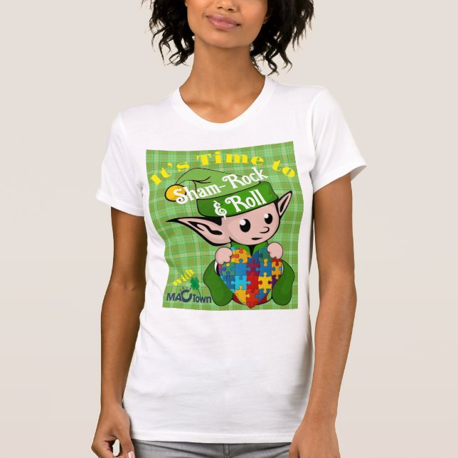 It’s Time to Sham-Rock & Roll with MACTown T-Shirt (Front)