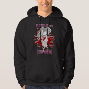 It S Wine O Clock Somewhere 105 Hoodie