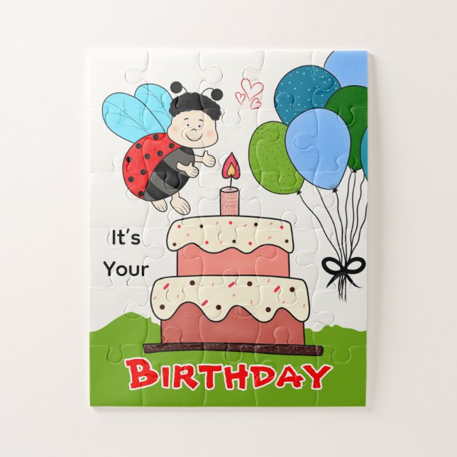 It’s Your Birthday Puzzle for Kids (Vertical)