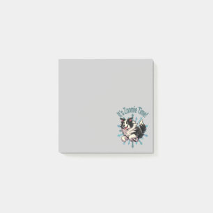 It’s Zoomie Time Border Collie Post-it Notes