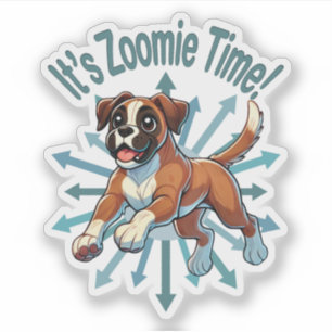 It’s Zoomie Time Boxer