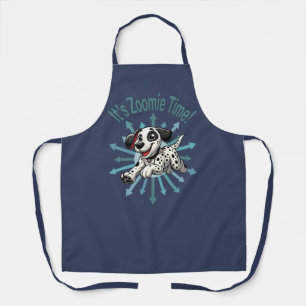 It’s Zoomie Time Dalmatian Apron