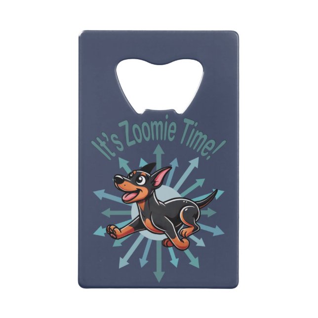 It’s Zoomie Time Doberman Pincher (Front)