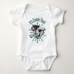 It’s Zoomie Time German Shorthaired Pointer Baby Bodysuit