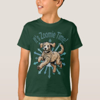 It’s Zoomie Time Golden Doodle