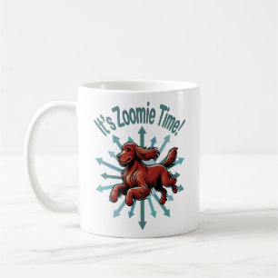 It’s Zoomie Time Irish Setter Coffee Mug