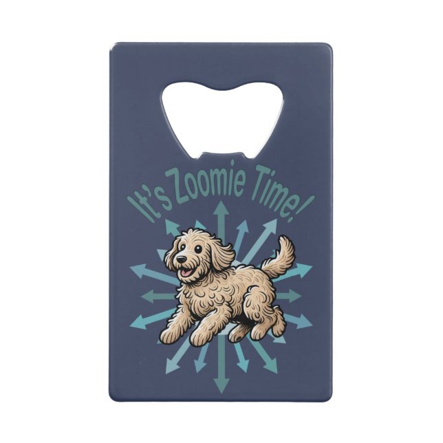 It’s Zoomie Time Labradoodle (Front)