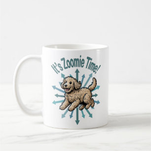 It’s Zoomie Time Labradoodle Coffee Mug