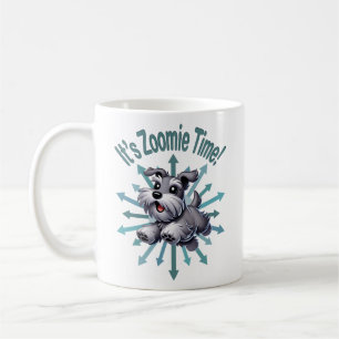 It’s Zoomie Time Miniature Schnauzer Coffee Mug