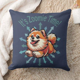 It’s Zoomie Time Pomeranian Cushion