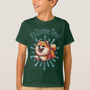It’s Zoomie Time Pomeranian T-Shirt
