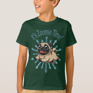 It’s Zoomie Time Pug T-Shirt