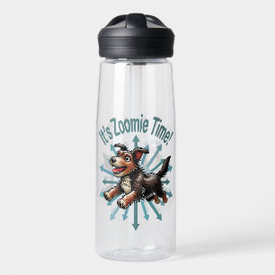 It’s Zoomie Time Terrier Mutt Water Bottle