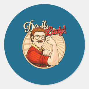 It Saying Classic Round Sticker