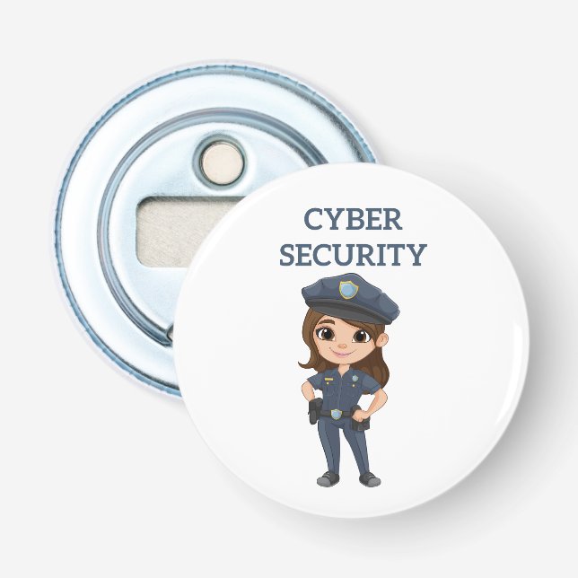 IT Security: Digital Defender Bottle Opener (Front)