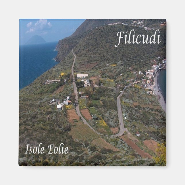 IT - Sicily - Filicudi Magnet (Front)