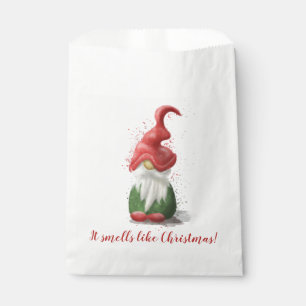 It smells like Christmas - gnome 1 Favour Bags