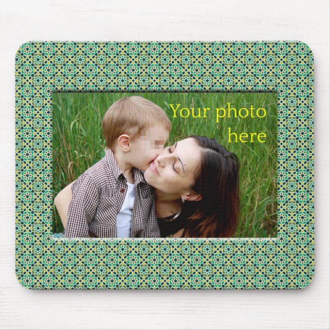 It soles Your image here and Mosaic of Morocco Mouse Pad (Front)