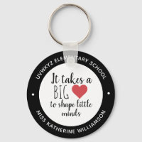 It Takes a Big Heart Teacher Appreciation Custom