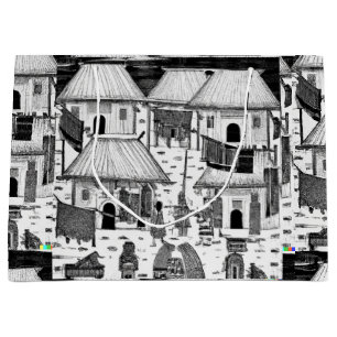 It Takes a Village AFRICAN Heritage Large Gift Bag