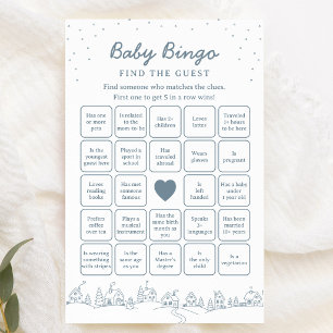 It Takes a Village Baby Bingo Find The Guest