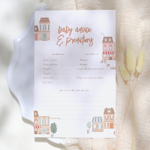 It Takes A Village Baby Predictions Game