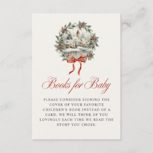 It Takes a Village Baby Shower Books for Baby Enclosure Card